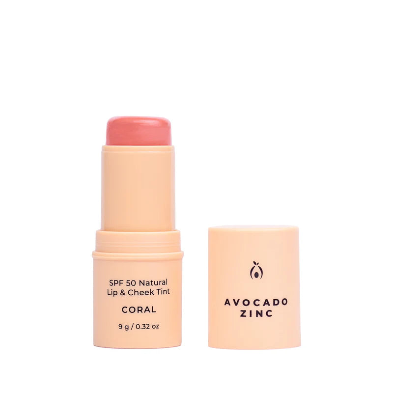 Avocado Zinc SPF50 Natural Lip & Cheek Tint